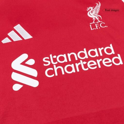 9423b2490850141c8cb475dae78526f5.jpg Liverpool Home Long Sleeve Soccer Jersey 2025/26