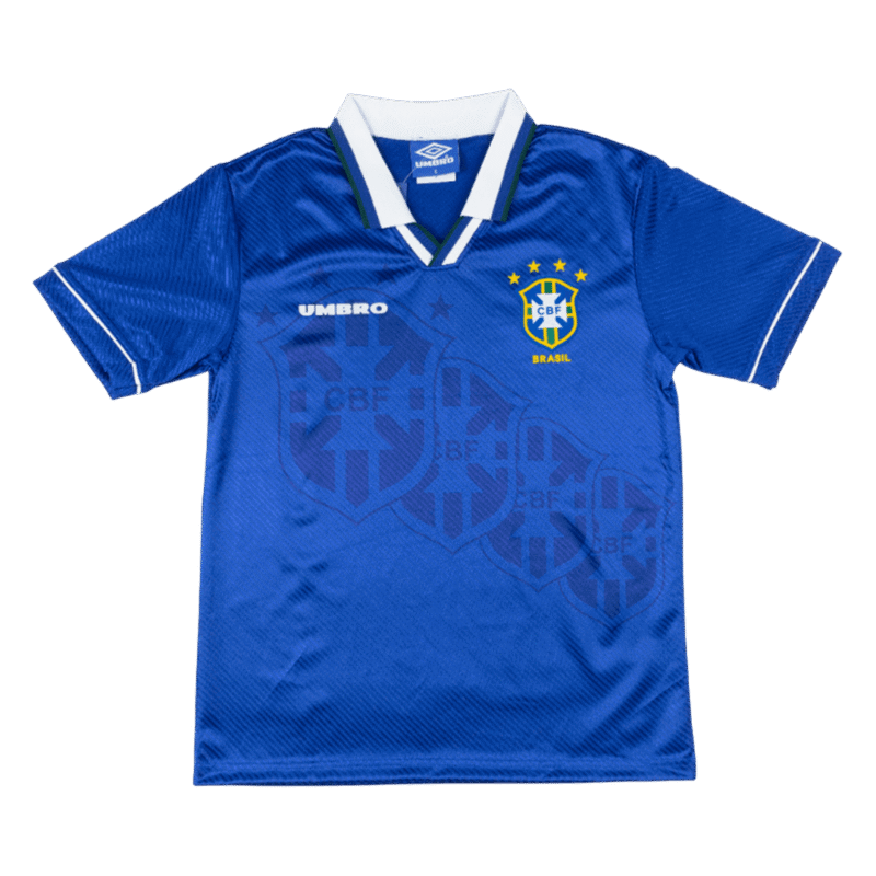Brazil 1994/1996 Away Retro Football Jersey