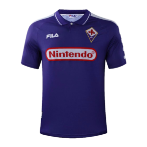 Fiorentina 1998/99 Home Retro Soccer Jersey
