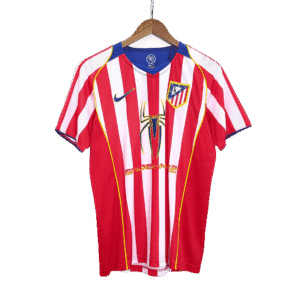 Atletico Madrid 2004/05 Home Retro Football Jersey