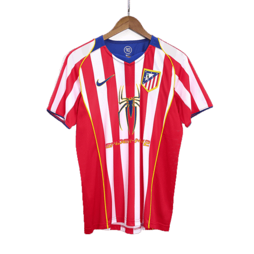 Atletico Madrid 2004/05 Home Retro Football Jersey