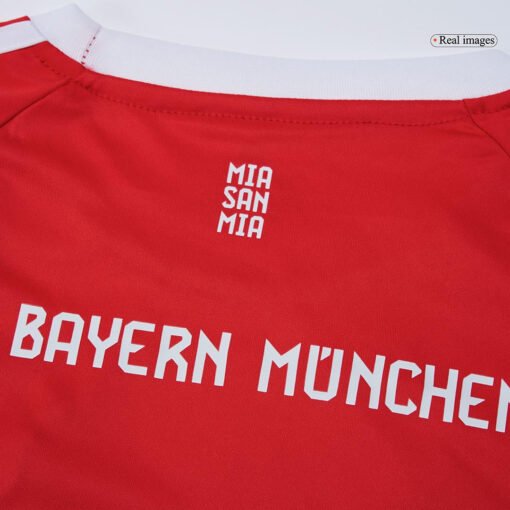 9e9caa4038c58c941459a1bb429fe88b.jpg Bayern Munich Kid's Home Kit - Jersey+Shorts 2025/26
