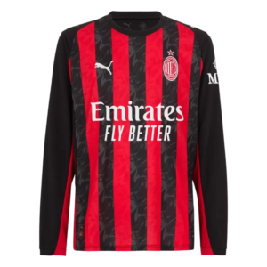 ACMilanHomeLongSleeveSoccerJersey202526_9.png AC Milan Home Long Sleeve Soccer Jersey 2025/26