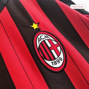 KAKA' #22 Retro AC Milan 2013/14 Home Long Sleeve UCL Jersey