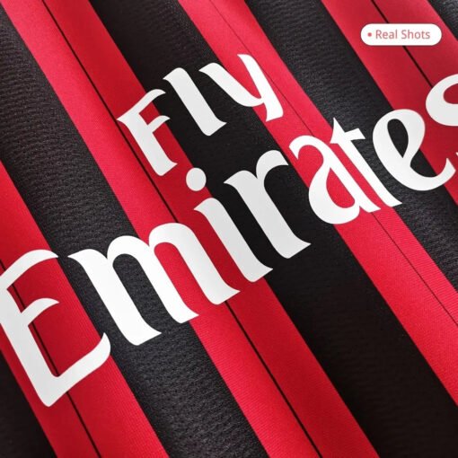 KAKA' #22 Retro AC Milan 2013/14 Home Long Sleeve UCL Jersey