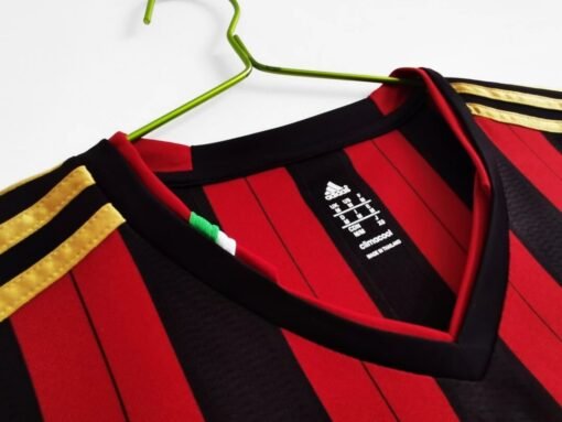 AC_Milan_Home_Jersey_2013_14_6.jpg KAKA' #22 AC Milan 2013/14 Home Retro Soccer Jersey