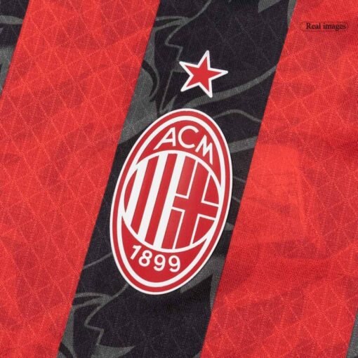 AC Milan Home Player Version Soccer Jersey 2025/26