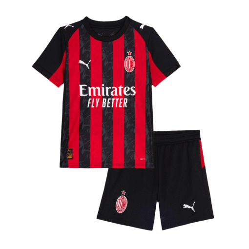 AC_Milan_Kid_s_Home_kit10.png AC Milan Kid's Home Kit - Jersey+Shorts 2025/26