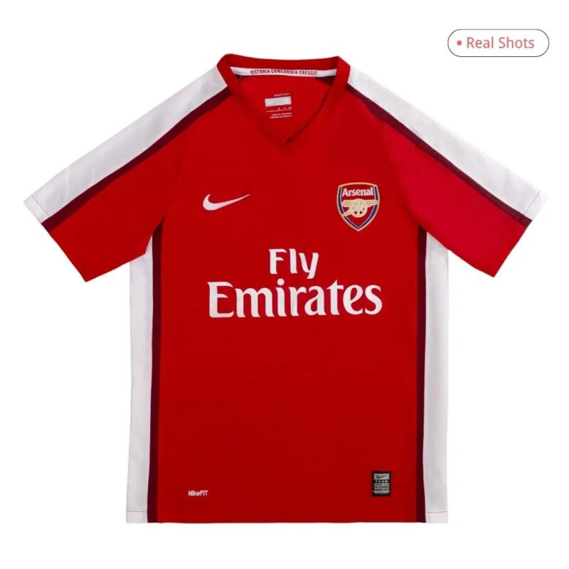 Arsenal 2008/10 Home Retro Football Jersey
