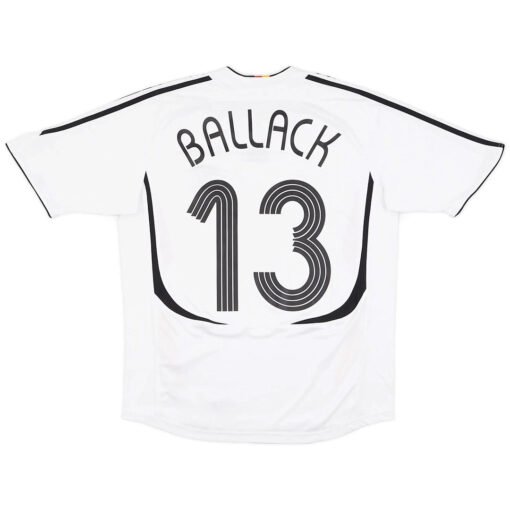 BALLACK13RetroGermanyHomeJerseyWorldCup2006_1.jpg BALLACK #13 Germany 2006 Home Retro Football Jersey