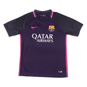 Barcelona 2016/17 Retro Away Soccer Jersey