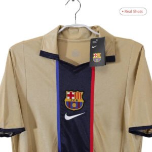 Barcelona 2002/03 Retro Away Soccer Jersey