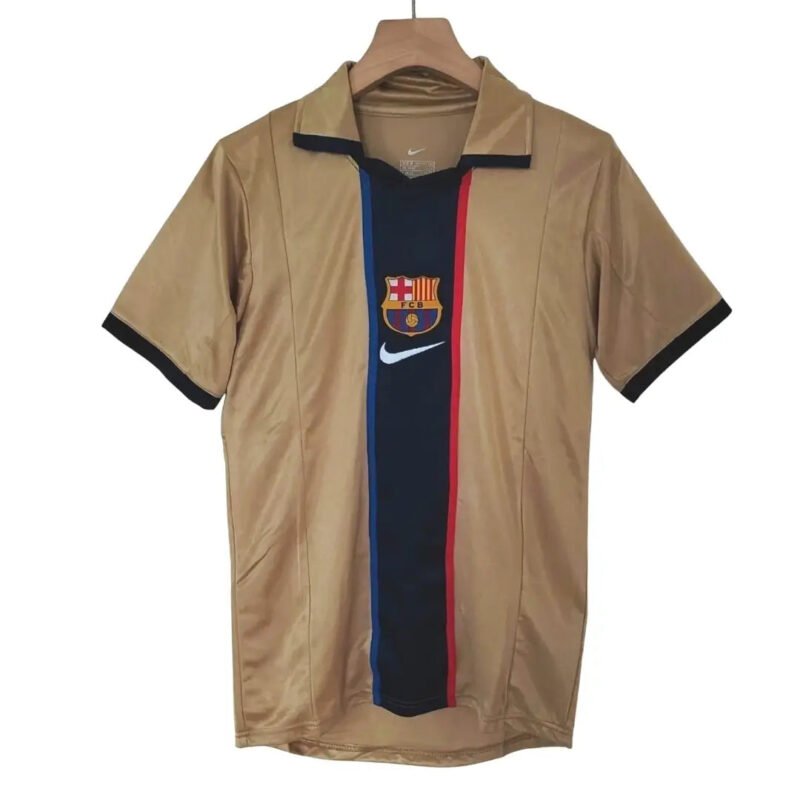 Barcelona 2002/03 Retro Away Soccer Jersey