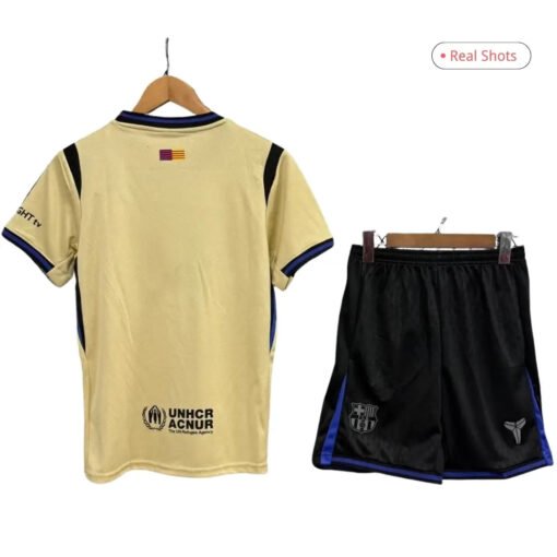 Kid's Barcelona x Kobe Bryant Away Soccer Kit - Jersey+Shorts 2025/26