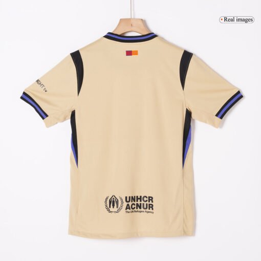 F.DE JONG #21 Barcelona Away Soccer Jersey 2025/26 - UCL