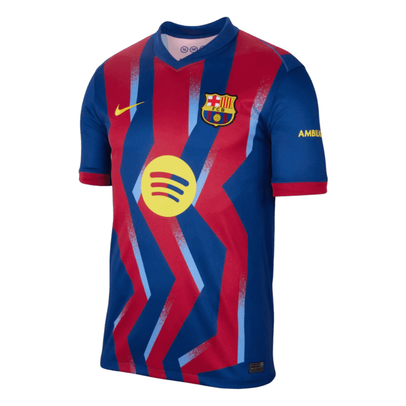 Barcelona Fourth Away 'El Cl??sico' Soccer Jersey 2025/26