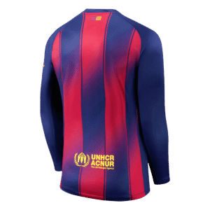 Barcelona Home Long Sleeve Soccer Jersey 2025-2026
