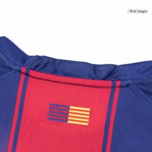 Barcelona Home Long Sleeve Soccer Jersey 2025-2026