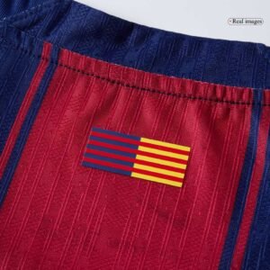 PEDRI #8 Barcelona Home Player Version Soccer Jersey 2025/26 - UCL
