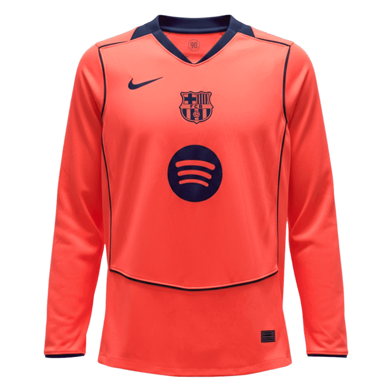 Barcelona Third Away Long Sleeve Jersey 2025/26