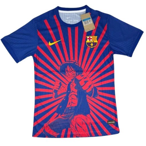 Barcelona One Piece Luffy Edition Jersey Player Version 2025/26