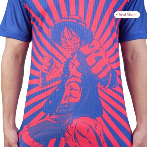Barcelona One Piece Luffy Edition Jersey Player Version 2025/26