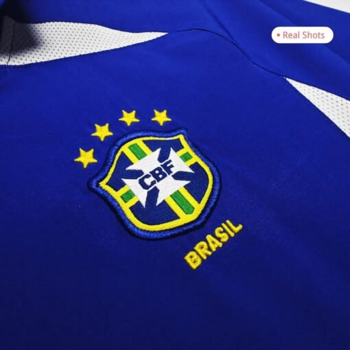 Brazil_200203_Away_Retro_Football_Jersey_2.jpg R.Carlos #6 Brazil 2002 Away Retro Football Jersey