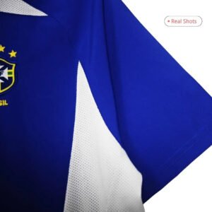 Brazil_200203_Away_Retro_Football_Jersey_6.jpg R.Carlos #6 Brazil 2002 Away Retro Football Jersey