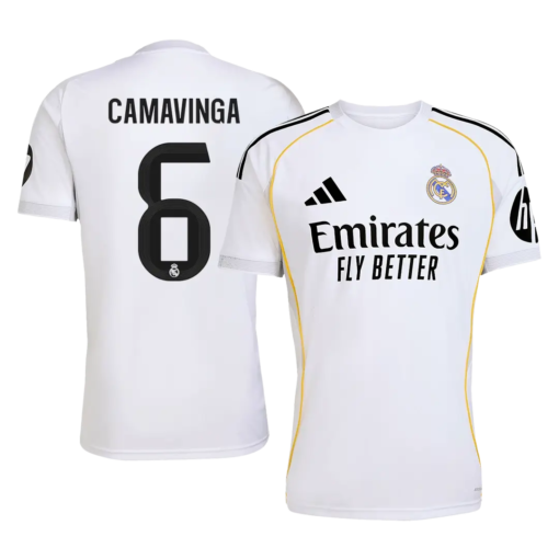 CAMAVINGA_6_Real_Madrid_Home_Soccer_Jersey_202526.png CAMAVINGA #6 Real Madrid Home Soccer Jersey 2025/26