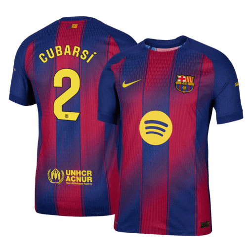 CUBARS?? #2 Barcelona Home Player Version Soccer Jersey 2025/26