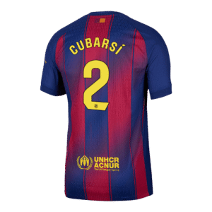 CUBARS?? #2 Barcelona Home Player Version Soccer Jersey 2025/26