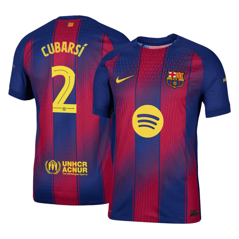 CUBARSi_2_Barcelona_Home_Player_Version_Soccer_Jersey_2025_26_-_UCL.png CUBARS?? #2 Barcelona Home Player Version Soccer Jersey 2025/26 - UCL