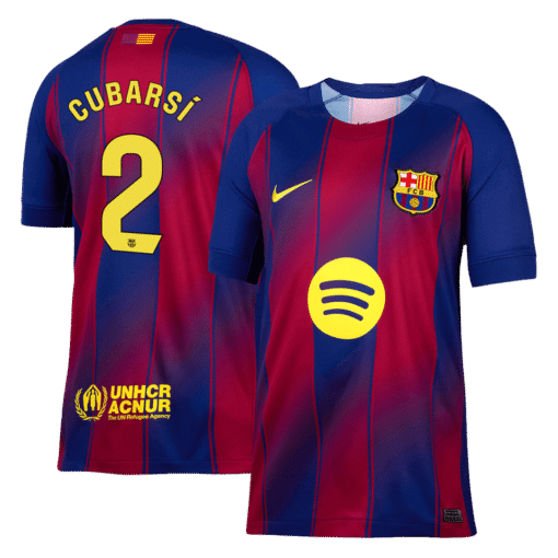 CUBARS?? #2 Barcelona Home Soccer Jersey 2025/26