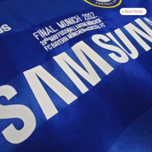 Retro Chelsea 2011/12 Home Long Sleeve Soccer Jersey - UCL