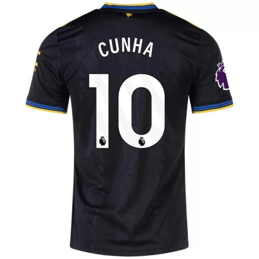 Cunha10ManchesterUnitedThirdJersey202526.jpg Cunha #10 Manchester United Third Away Soccer Jersey 2025/26