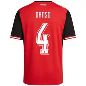 DANSO #4 Austria Home Soccer Jersey 2026 World Cup