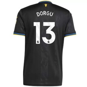 Dorgu #13 Manchester United Third Away Soccer Jersey 2025/26