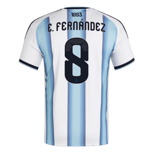 E._FERNANDEZ_8_Argentina_26_Home_Jersey.png E. FERN??NDEZ #8 Argentina Home Soccer Jersey 2026 World Cup