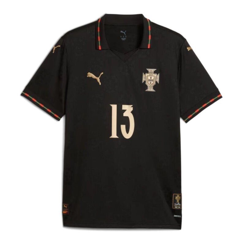 Eus??bio Portugal Pantera Negra Jersey Player Version 2026