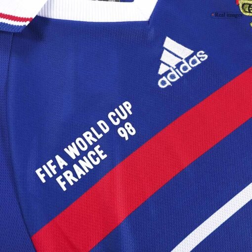 HENRY #12 France 1998 Home Retro Soccer Jersey