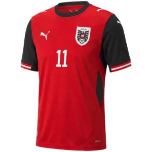 GREGORITSCH #11 Austria Home Soccer Jersey 2026 World Cup