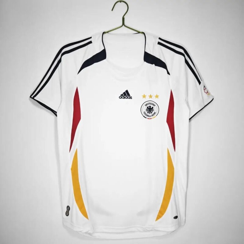 GermanyHomeJerseyWorldCup2006_1.jpg Germany 2006 Home Retro Football Jersey