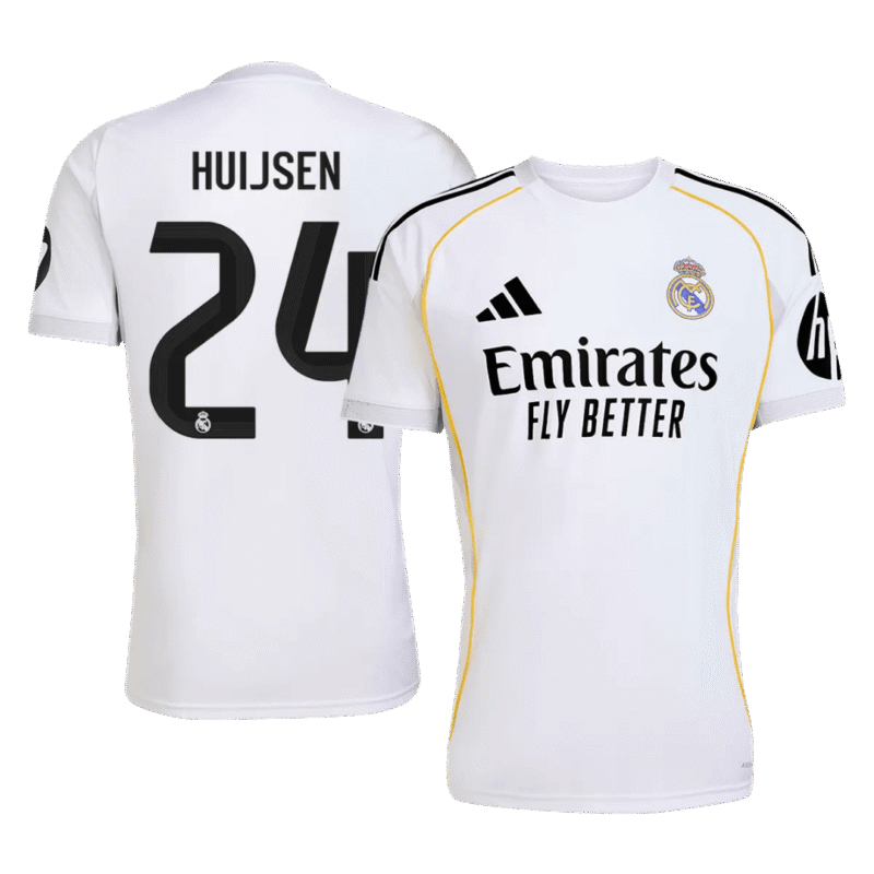 HUIJSEN_24_Real_Madrid_Home_Soccer_Jersey_202526.png HUIJSEN #24 Real Madrid Home Soccer Jersey 2025/26