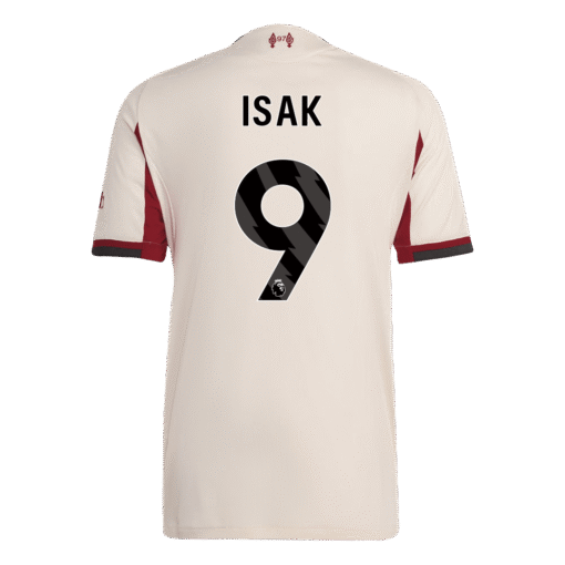 ISAK #9 Liverpool Away Player Version Soccer Jersey 2025/26