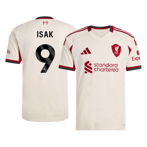 ISAK_9_Liverpool_Away_Soccer_Jersey_2025_26-1.png ISAK #9 Liverpool Away Soccer Jersey 2025/26