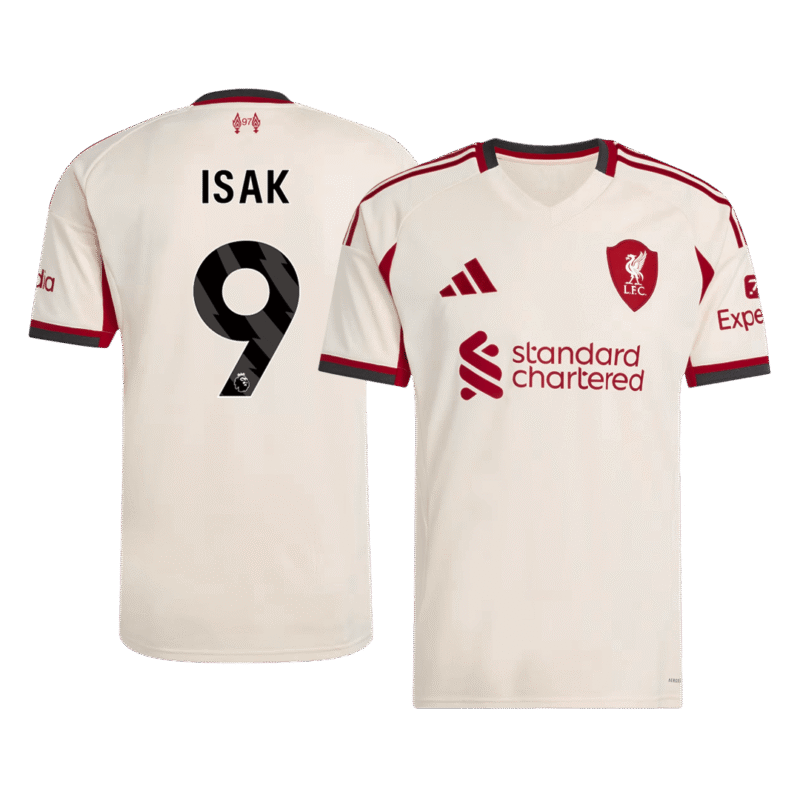ISAK #9 Liverpool Away Soccer Jersey 2025/26