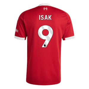ISAK_9_Liverpool_Home_Soccer_Jersey_2025_26-2.png ISAK #9 Liverpool Home Soccer Jersey 2025/26