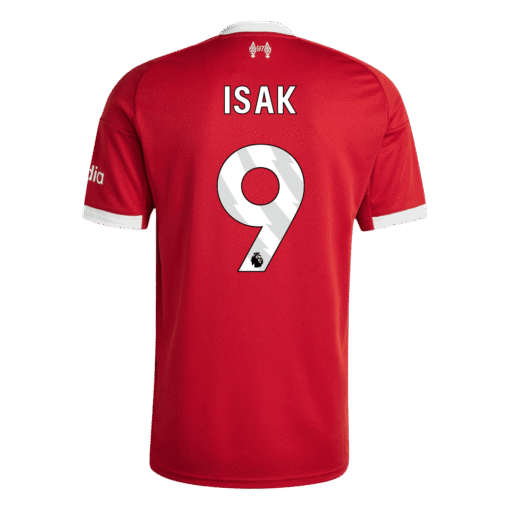 ISAK_9_Liverpool_Home_Soccer_Jersey_2025_26-2.png ISAK #9 Liverpool Home Soccer Jersey 2025/26