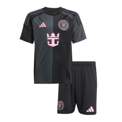 Inter Miami CF Kid's Away Soccer Kit 2025 - Jersey+Shorts