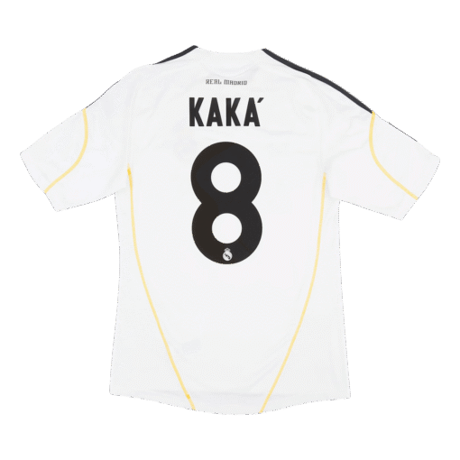 KAKA_8_Real_Madrid_200910_Retro_Home_Soccer_Jersey_3.png KAKA' #8 Real Madrid 2009/10 Retro Home Soccer Jersey